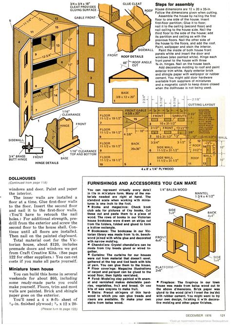 Printable Diy Dollhouse Plans - Printable Word Searches