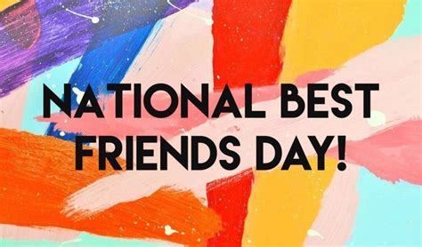 When Is National Best Friends Day And How To Celebrate