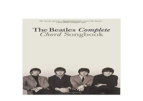 ~[DOWNLOAD_EBOOK]~ The Beatles Complete Chord Songbook 'Read_online'