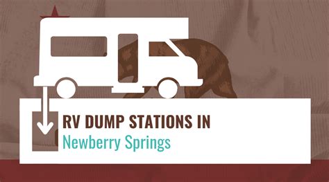 RV Dump Stations in Newberry Springs, California