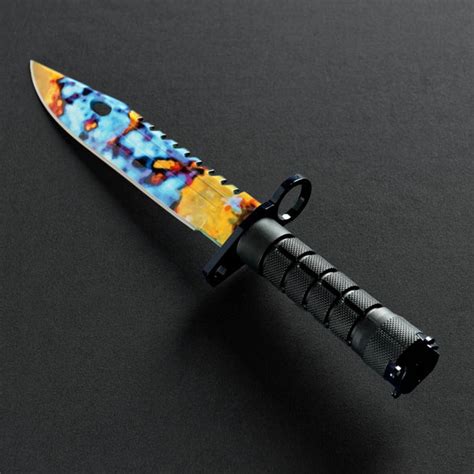 Case Hardened M9 Bayonet - Real Video Game Knife Skin - Elemental ...