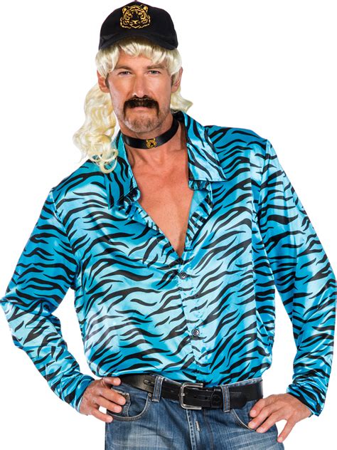 Adults Mens Not Your Average Joe Exotic Costume Kit Fancy Dress Tiger Stripe | eBay