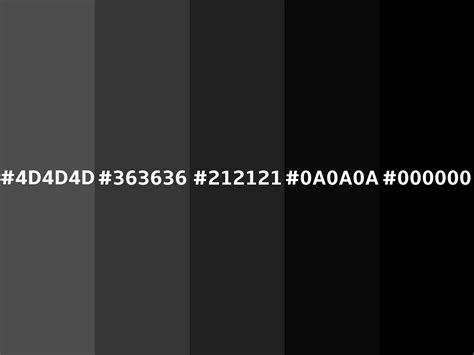 Hex 4D4D4D color