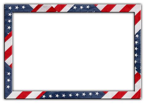 Usa Flag Frame Stock Photo - Download Image Now - Border - Frame ...