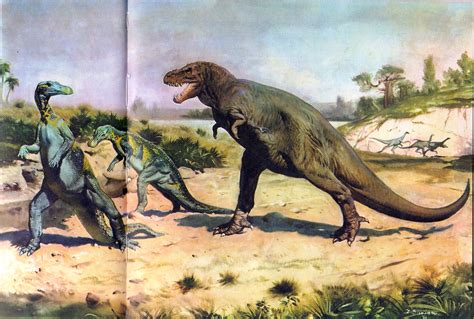 Love in the Time of Chasmosaurs: Vintage Dinosaur Art: Life before Man - Part 1