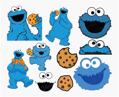 Cookie Monster Drawing, Cookie Monster Party, Monster Font, Monster Baby Showers, Cookie Clipart ...