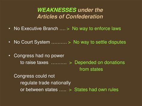 PPT - ARTICLES OF CONFEDERATION PowerPoint Presentation, free download - ID:4009850