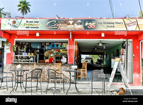 Food kiosk, Luquillo, Puerto Rico Stock Photo - Alamy