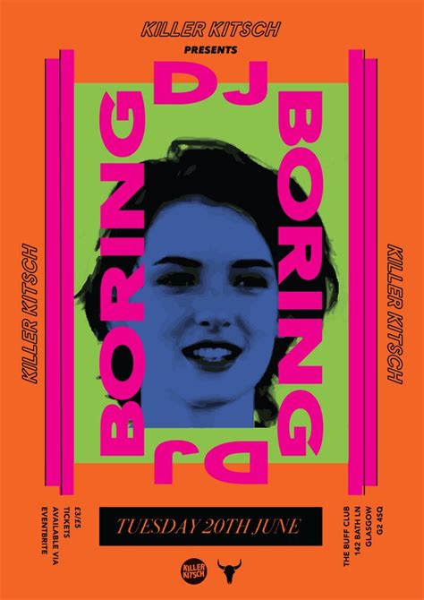 a poster for a concert with a woman's face on the front and side