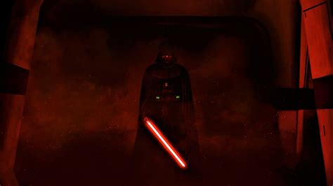 Red Lightsaber Wallpaper