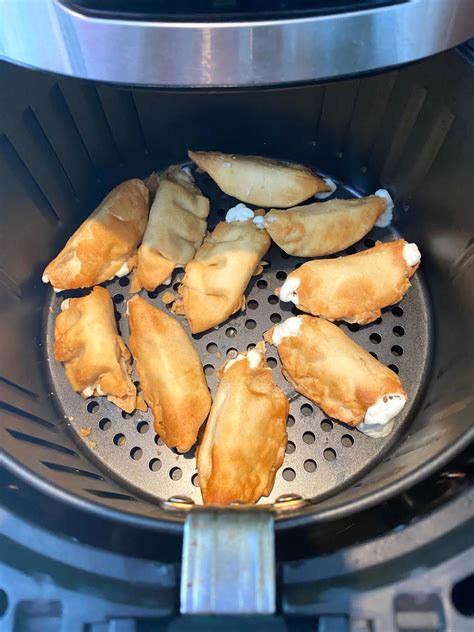 Air Fryer Frozen Cream Cheese Wontons – Melanie Cooks