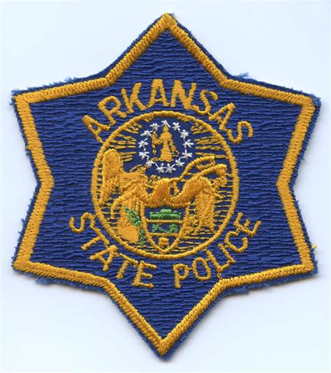 1970s Arkansas State Police Patch: Flying Tiger Antiques Online Store