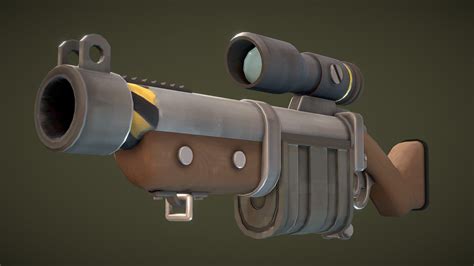 Granadier's Discharge - A Team Fortress 2 weapon - 3D model by papysh [4745ef1] - Sketchfab