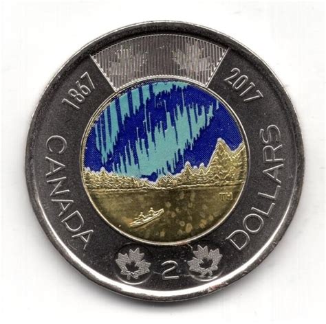 2017 Canada Glow in the Dark Toonie | Live and Online Auctions on HiBid.com