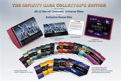 Marvel's Infinity Saga Collection Is 23 4K UHD Editions of Every MCU ...