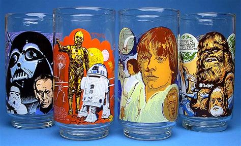 Star Wars collector glasses from Burger King (1977) | Flickr - Photo ...