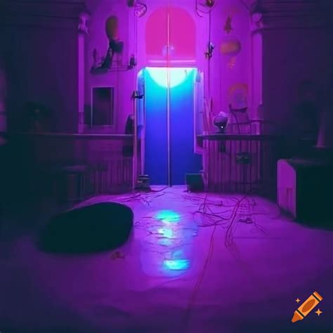 Melancholy electric room