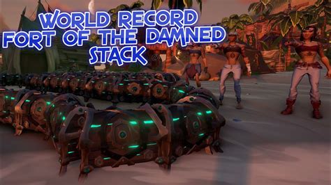 World Record Fort of the Damned Stack - YouTube