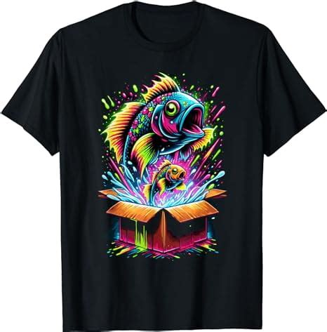 Rave Dance Moves Techno Trance EDM Festival Fish Little Fish T-Shirt - Walmart.com