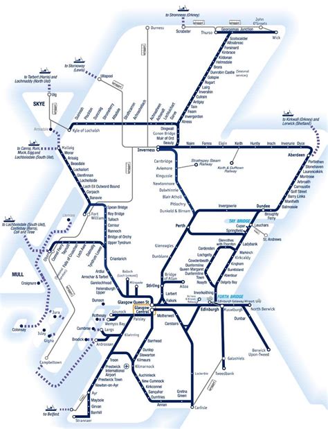 National rail map uk train map trainline – Artofit