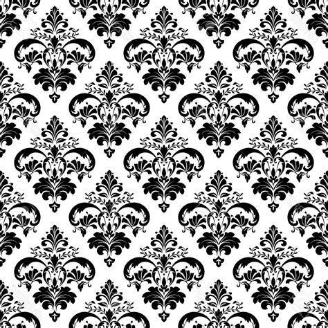 Black And White Damask Vector at Vectorified.com | Collection of Black And White Damask Vector ...