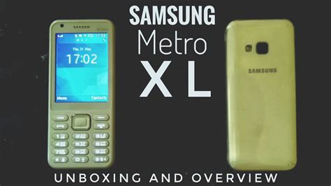 Unboxing Samsung Metro XL + Physical overview - YouTube