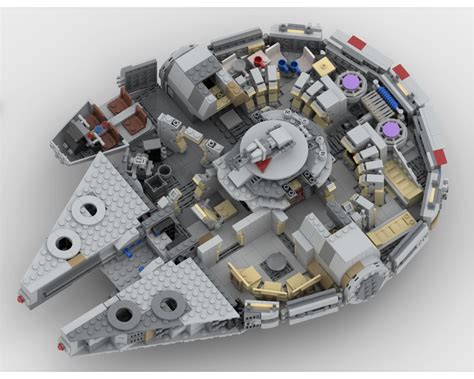 LEGO MOC-36216 Millennium Falcon 75257 MOD (Star Wars 2020) | Rebrickable - Build with LEGO