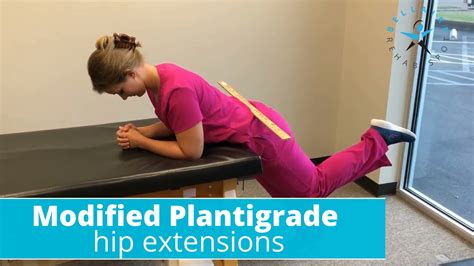 Modified plantigrade hip extensions - YouTube