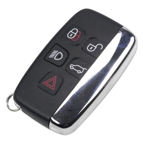 5 Buttons for Land Rover Range Rover Sport Evogue LR4 2010 15 Refit Replacement Smart Remote Key ...