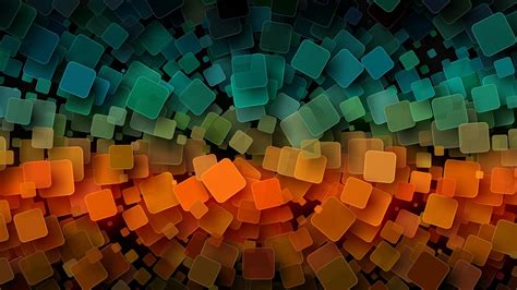 Orange Abstract Background 4K - Parketis