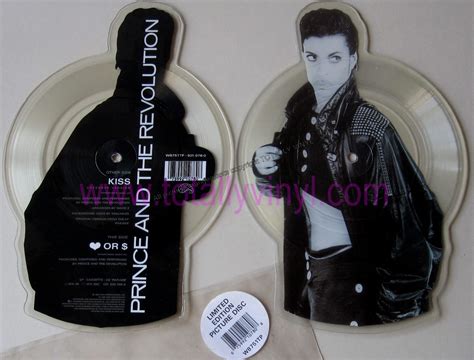 Totally Vinyl Records || Prince - Kiss 7 Inch Picture Disc Shaped Vinyl