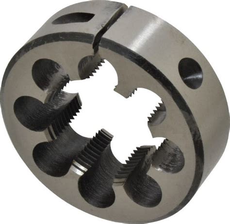 Interstate - 1-5/8 - 12 UNS High Speed Steel Round Adjustable Die - 03947520 - MSC Industrial Supply