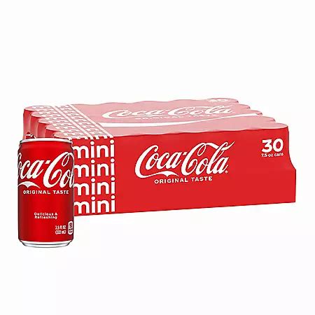 Coca-Cola Mini Cans (7.5 fl. oz., 30 pk.) - Sam's Club