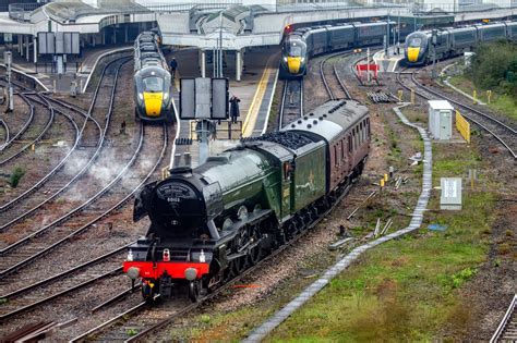 Flying Scotsman in pictures after train departs from Bristol Temple Meads - Bristol Live