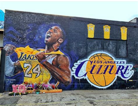 Kobe Bryant murals by Staples Center, Downtown Los Angeles (DTLA) Bryant Lakers, Kobe Bryant ...