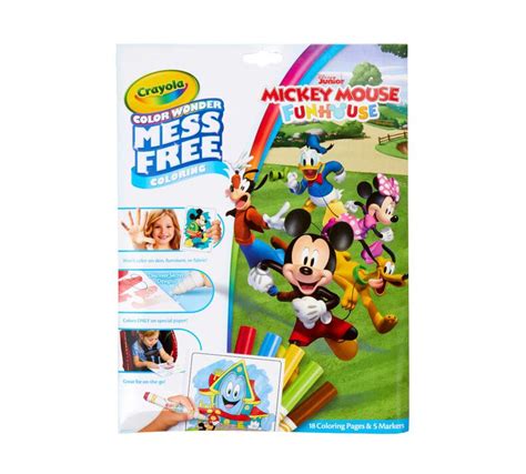 Mickey Mouse Funhouse No Mess Coloring Set | Crayola