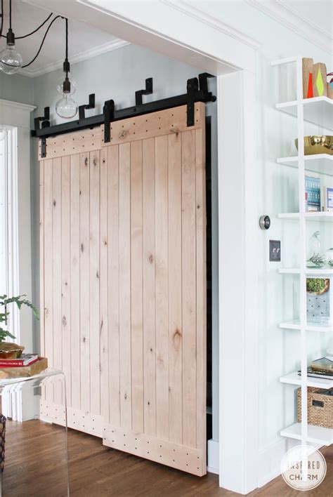 Remodelaholic | 35 DIY Barn Doors + Rolling Door Hardware Ideas