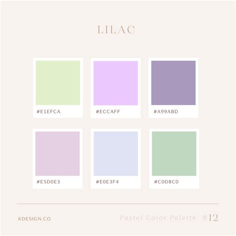 21 Beautiful Pastel Color Palette Examples with Color Codes