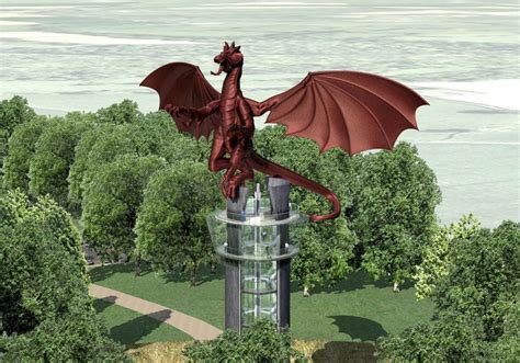 The 200ft Welsh dragon set to become the tallest sculpture in Britain ...