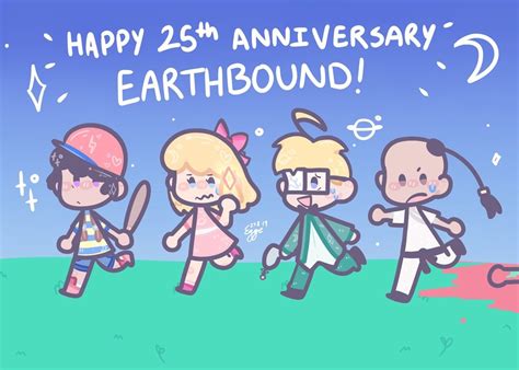 Pin by Issa Ko on Earthbound/Mother series | Happy 25th anniversary ...