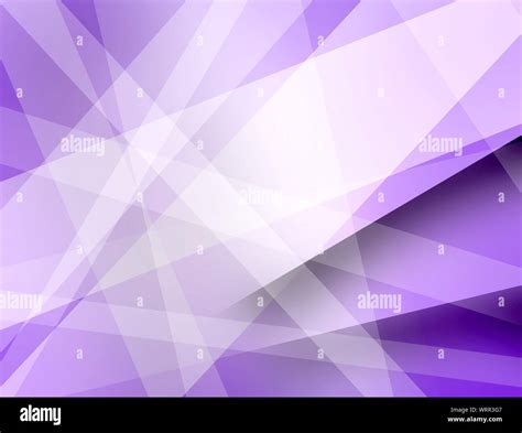 Abstract purple and white background design with layers of transparent ...