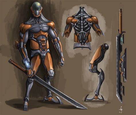 cyborg ninja by janniklind on DeviantArt