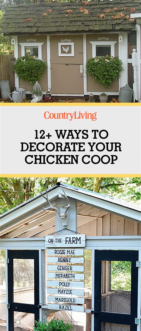 Chicken Coop Decorating Ideas - Chicken Coop Plans