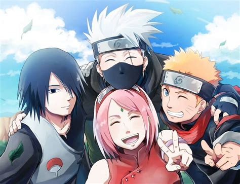 Fan-art 'Team 7' [Naruto Shippuden] #draw #fanart | •Anime• Amino