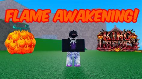 Flame Awakening Is CRAZY In Roblox King Legacy! | Showcase | - YouTube