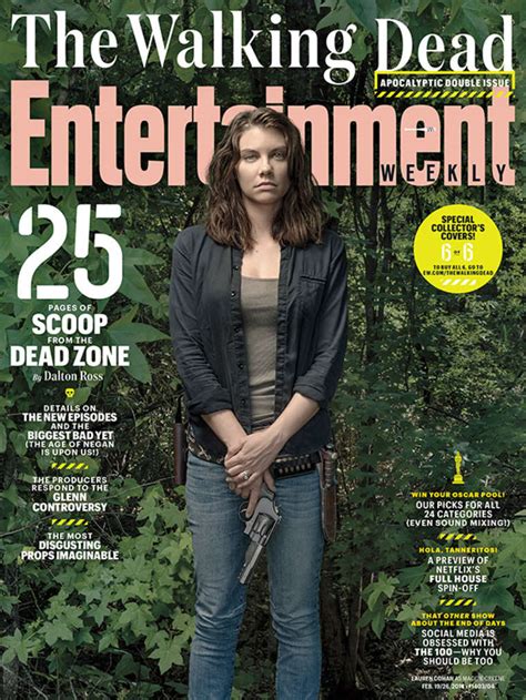 Lauren Cohan – Entertainment Weekly Cover (February 2016) – GotCeleb