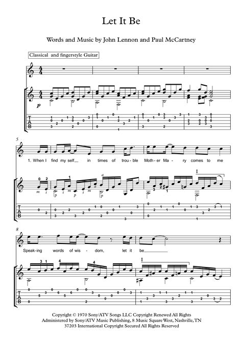 MusicBooknet classical guitar sheet music | piano sheet music | Beatles guitar, Guitar sheet ...