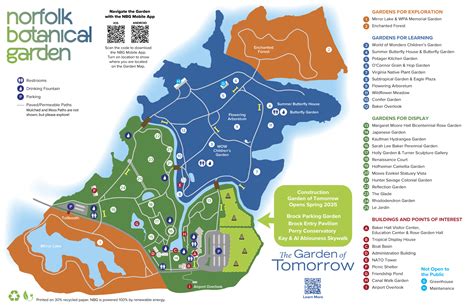 Garden Map – Norfolk Botanical Garden