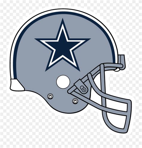 Transparent Dallas Cowboys Clipart - Dallas Cowboys Helmet Drawing ...