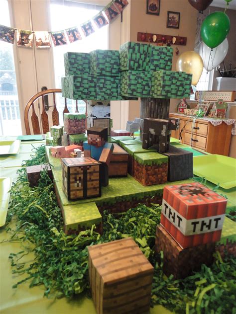 Pin by Amparo Hubbard on Minecraft Party Ideas | Minecraft party, Minecraft birthday decorations ...